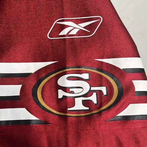 Jeff Garcia San Francisco Forty Niners Vintage Reebok On Field Football Jersey - Picture 12 of 12